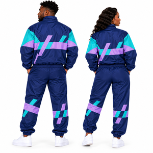 unisex <b>pink</b> <b>tracksuit</b> set lightweight polyester sporty jacket shorts quick dry summer wear sportswear athletic wear quick dry - Product Image 4