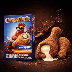 Offre Spéciale : Poulet Frit Croustillant au Chocolat, Snack Sucré enrobé de Cacao, Dessert Premium, Cadeau Unique, Vente en Gros - Product Image 6
