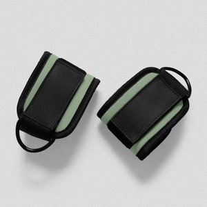 High Quality Non-Skid Unisex Polyester/Nylon <b>Ankle</b> <b>Support</b> One Size Fits All Gym Workouts Weight Lifting Cable Protection - Product Image 2