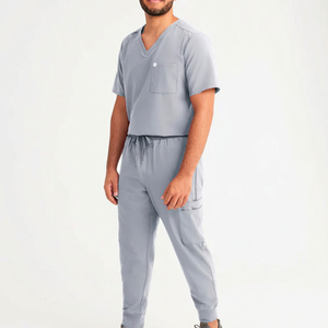 Uniformes médicos al por mayor: Conjunto de uniforme quirúrgico para médicos y enfermeras, uniformes de hospital con OEM económico - Product Image 1
