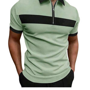 Camiseta Polo para Hombre 100% Algodón, Tejido Suave y Transpirable de Primera Calidad, Cómoda, Ligera, Elegante, de Manga Corta, Informal, para Verano - Product Image 5