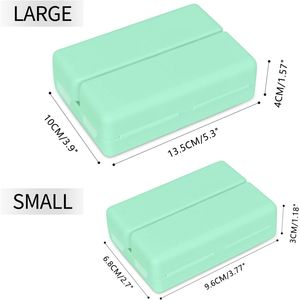 Organizzatore Portatile per Pillole da Viaggio a 7 Scomparti, 2 Pezzi, Design Pieghevole, Portapillole Tascabile per Uso Quotidiano - Product Image 4