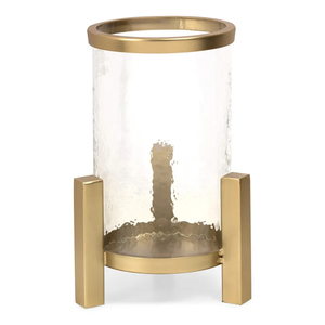 Iron Candle Holder with Glass Hurricane Home and Office <b>Decor</b> Handmade T Light Candle Stand Modern <b>Tables</b> Votive Candle Holder - Product Image 5