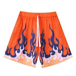 Short cargo homme 100 % coton écologique, taille mi-haute, léger, séchage rapide, longueur genou, tissé, avec cordon de serrage, style Hip Hop, usage quotidien - Product Image 1