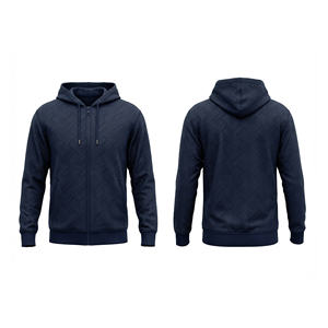 Sweat à capuche zippé pour homme et femme, tissu de qualité supérieure, collection hiver, fournisseur OEM pour vêtements de sport à capuche pour homme, femme et jeune. - Product Image 1
