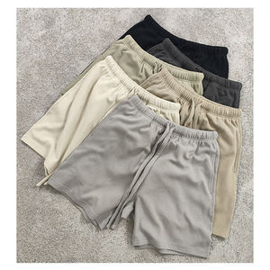 Pantalones Cortos de Playa para Hombre, Diseño de Malla con Patrón de Diamantes, Ecológicos, Antiarrugas, Resistentes, Transpirables, Ideales para Correr - Product Image 1