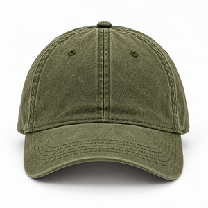 Casquette de baseball unisexe en sergé de coton à 6 panneaux, visière incurvée, réglable, pour le golf, personnalisable avec logo, couvre-chef - Product Image 2