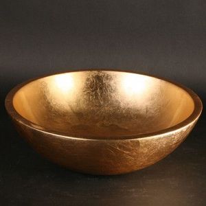 Premium Brass Wash <b>Basin</b> Handmade Bathroom Vanity Sink Luxury Countertop Design For Modern Home Decoration - Product Image 4