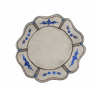 Mantel Individual Redondo de Yute Natural de Alta Demanda, 38 cm de Diámetro, Hecho a Mano, para Mesa de Comedor, Disponible para la Venta - Product Image 2