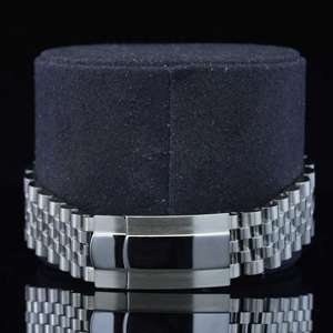 Montres Hip Hop entièrement automatiques en acier inoxydable avec cadran rond vert, mouvement japonais et quartz mécanique pour la mode - Product Image 3