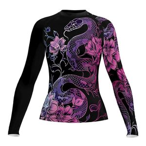 เสื้อแรชการ์ดแบบยูนิเซ็กซ์สั่งทำขายส่ง UPF 50 ชุดออกกำลังกาย ป้องกันรังสียูวี ระบายอากาศ ป้องกันกลิ่น ผลิตจากโพลีเอสเตอร์ รับผลิตแบบ OEM จากโรงงาน - Product Image 1