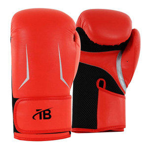 Gants de boxe en cuir sur mesure pour l'entraînement, évacuation de l'humidité, fermeture auto-agrippante, qualité supérieure - Product Image 1
