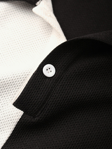 Camisetas polo para hombre a precio de fábrica, poliéster/algodón 100%, alta calidad, transpirables, cómodas, talla adulta, impresión o logotipo personalizados. - Product Image 3