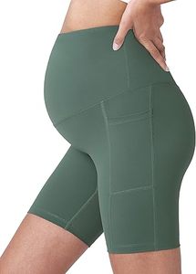 Top Trendy Biker Shorts for Women with Pockets High Waisted <b>Tummy</b> <b>Control</b> Workout Yoga Running Pregnancy Biker Shorts Breathable - Product Image 4