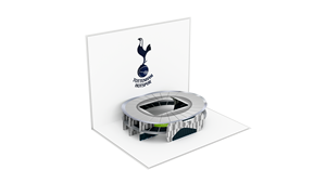 Tottenham Hotspur Stadium 3D Pop-Up Greeting Card Matte Varnish Digital Printing <b>Gift</b> - Product Image 3