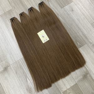 Extensiones de trama de cabello vietnamita recto virgen crudo alineado con cutícula dibujada doble de Venta caliente en estilo de onda natural - Product Image 6