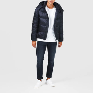 Unique Design Washable Men <b>Bubble</b> Puffer Jacket <b>Top</b> Seller Comfortable Breathable Puffer Jacket for Men's OEM Serviced - Product Image 4