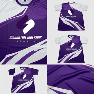 เสื้อยืดคอกลมผู้ชายสำหรับเล่นกีฬา พิมพ์ลายแบบซับลิเมชั่น แห้งเร็ว ระบายอากาศได้ดี เสื้อฟิตเนส รับผลิตแบบ OEM ขายส่ง - Product Image 4