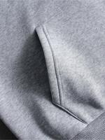 Premium Unisex Fleece Ademend Effen Trainingspak Warme Winter Hoodie Lichtgewicht Casual Sportkleding Op Maat Gemaakt
