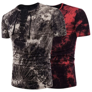 Camisetas Casuales Estampadas para Hombre, 100% Algodón, Camisetas con Diseños Gráficos de Moda, Ropa Urbana de Verano, Cómodas, Holgadas, Venta al Por Mayor - Product Image 1