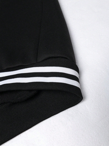 เสื้อแจ็คเก็ตวาร์ซิตี้ผู้หญิงแบบสั่งทำ เสื้อแจ็คเก็ตเลตเตอร์แมนปักลาย เสื้อแจ็คเก็ตเบสบอลลำลอง สไตล์สตรีทแวร์ เสื้อแจ็คเก็ตสไตล์วิทยาลัย - Product Image 2