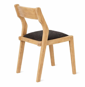 Chaise de salle à manger moderne et confortable en bois de caoutchouc massif pour la maison et le bureau – Meilleur prix – Ensemble de meubles de salon en gros - Product Image 5