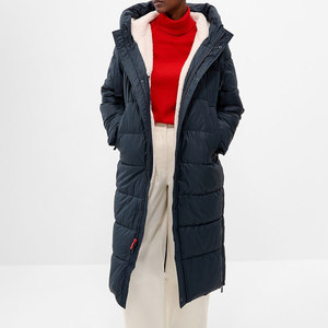 Customized Patchwork Winters <b>Long</b> <b>Coat</b> Puffer Jacket <b>Women</b> Wool Inner Reversible Fashion Longline Warm Thick Jacket Bubble <b>Coat</b> - Product Image 5