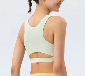 Sujetador Deportivo Personalizado para Mujer, Top Deportivo para Gimnasio, Correr, Yoga, Fitness, Nailon y Elastano - Product Image 3