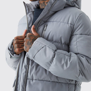 Wholesale Casual <b>Men's</b> Snow Coat Winter Parka <b>White</b> Duck Down <b>Jacket</b> Warm Thick Hooded Insulated Coat Durable Outdoor - Product Image 6