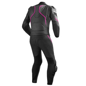 FREEZY APPAREL Combinaison de moto en cuir unisexe deux pièces - Imperméable, ignifuge, respirante, grande taille, manches longues, toutes saisons - Product Image 3