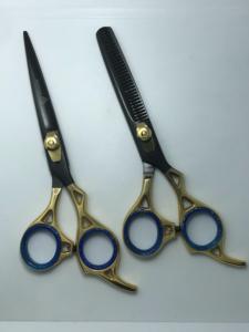 Professional <b>Barber</b> Salon Hair Cutting Thinning Scissors <b>Barber</b> Shears Hairdressing Scissors <b>Set</b> With Pouch <b>Barber</b> Scissors - Product Image 2