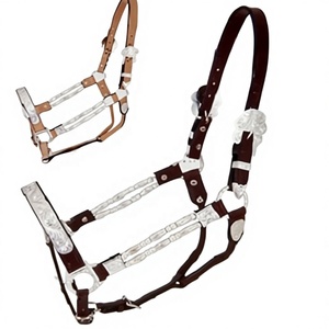 Cuero Western Halter acolchado suave. - Product Image 1