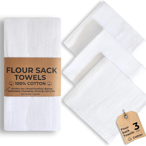 Petite serviette de cuisine 100% lin à volants, torchon absorbant, taille personnalisée, faible MOQ, vente en gros Inde - Product Image 5