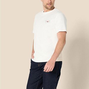 Camiseta de Hombre con Logotipo Personalizado, Estilo 2026, 100% Algodón, Ligera, Corte Holgado, Tela Suave, Hecha en Pakistán - Product Image 3
