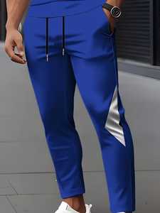 Nuevo Conjunto Deportivo de Verano para Hombre, 2 Piezas, Camiseta de Algodón Transpirable, Conjunto Deportivo Estampado, Atuendo Informal con Logotipo Personalizado - Product Image 4