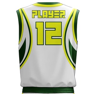Basketball <b>Tank</b> Top Jersey Only Sleeveless Custom Basketball Uniform Top Sublimated Mesh Name Number Replacement Team Shirt - Product Image 3