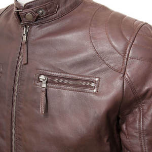 Chaqueta de Cuero Vacuno Personalizada OEM al Mejor Precio para Hombre, Estilo Urbano, Ropa de Invierno para Actividades al Aire Libre - Product Image 5