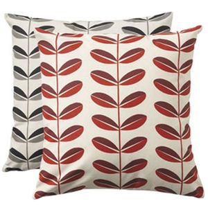 Cojín de Algodón Tejido de Estilo Nórdico, Tela Suave y Transpirable con Estampado, Almohada Decorativa Elegante para Sofá Cama de Lujo, Diseño de Interiores - Product Image 3