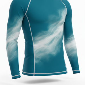 Camiseta Deportiva Unisex de Manga Larga, Compresión, para Entrenamiento, Sublimación Personalizada, BJJ, MMA, Jiu Jitsu, Grappling, No Gi - Product Image 6