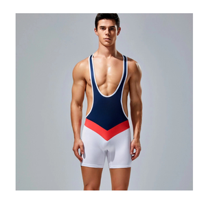 Uniforme de Grappling OEM Duradero con Elasticidad en 4 Direcciones, Transpirable, Antibacteriano, Sublimado, Singlet para Deportes de Combate - Product Image 3