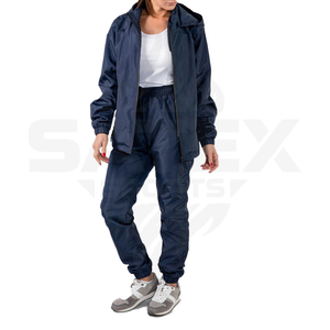 Conjunto Deportivo Personalizado para Hombre, Chaqueta Cortavientos de Nailon y Poliéster, Pantalones Deportivos de Dos Piezas con Cierre, Tejido Suave y Texturizado - Product Image 3