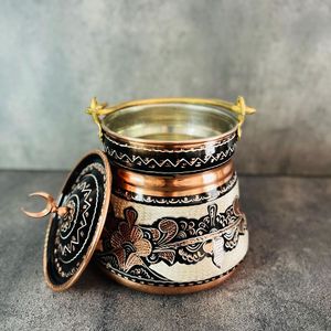 Luxury Handmade <b>Copper</b> Champagne Ice Bucket with Stainless Steel Liner Beverage Chiller for Wine Parties Hotels and Bars - Product Image 3