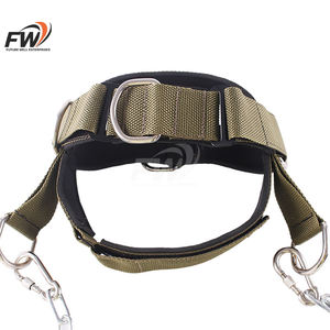 Arnés de entrenamiento de cuello para levantamiento de pesas OEM personalizado con cadena y cinturón para ejercitar hombros y calentar el cuerpo - Product Image 2