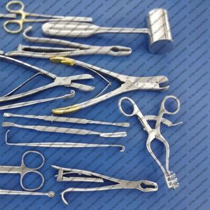 Juego de 20 Instrumentos Quirúrgicos Veterinarios Ortopédicos de Acero Inoxidable para Cirugía Ósea Animal, con Certificación CE e ISO, ¡Gran Venta! - Product Image 3
