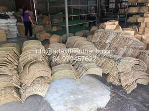 ปลอกฐานต้นคริสต์มาสขนาดใหญ่ ทำจากผ้าทอจากโรงงานเวียดนาม  วัสดุธรรมชาติจากผักตบชวา  ราคาขายส่ง - Product Image 4