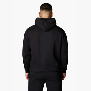 Sweat à capuche homme streetwear élégant, sans cordon, entièrement zippé, vintage, double couche, effet vieilli, 100% coton molletonné 300g, respirant, en promotion à prix réduit - Product Image 2