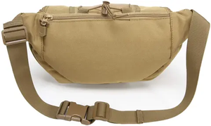 Riñonera de cintura para viaje con cremallera, riñoneras deportivas para entrenamiento, riñoneras de pecho para viajar, riñonera compacta para cinturón - Product Image 4