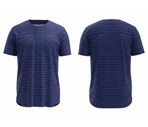 เสื้อเบสบอลแบบกำหนดเอง OEM – ผู้ผลิตชุดกีฬาแบบซับลิเมชั่นเต็มรูปแบบ พร้อมโลโก้และหมายเลขแบบกำหนดเอง |   ฐานผ้าโพลีเอสเตอร์ที่ระบายอากาศได้ดี - Product Image 4