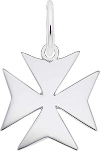 Tablier de Réglementation Malteuse du Most Vénérable Maître Maçon de Malte - Noir avec Croix Malteuse - Meilleures Ventes - Product Image 3