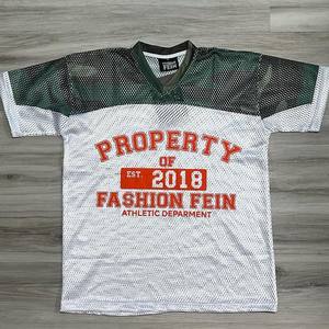 เสื้อยืดผ้าฝ้ายถัก 100% ประดับคริสตัลแบรนด์ตามสั่ง พิมพ์ลายดิจิตอล ซับลิเมชั่น รับผลิตแบบ OEM จำนวนมาก - Product Image 1
